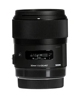 Sigma 35mm f/1.4 Dg Hsm Art Lens for Nikon F