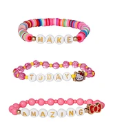 Sanrio Hello Kitty Make Today Amazing Beaded Bracelet Set