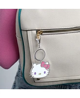 Hello Kitty Face Metal Keychain with Classic Bow