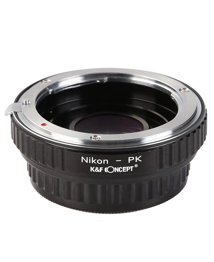 K&F Concept K&F Concept High Precision Lens Adapter Mount,Nik-pk with Glass
