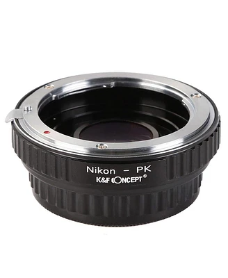 K&F Concept K&F Concept High Precision Lens Adapter Mount,Nik-pk with Glass