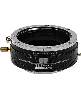 Fotodiox Pro Tlt Rokr Tilt/Shift Lens Mount Adapter for Canon Eos Ef/Ef-s Lenses to Sony Aplha E-mount Cameras