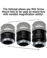 Fotodiox M42 Screw-Mount Lens to Fujifilm X-Series Camera Adapter with Macro