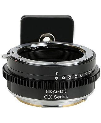 Fotodiox Pro Lens Mount Adapter for Nikon F Mount G-Type D/Slr Lens to Leica L-Mount (T-Mount) Camera Body