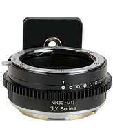 Fotodiox Pro Lens Mount Adapter for Nikon F Mount G-Type D/Slr Lens to Leica L-Mount (T-Mount) Camera Body