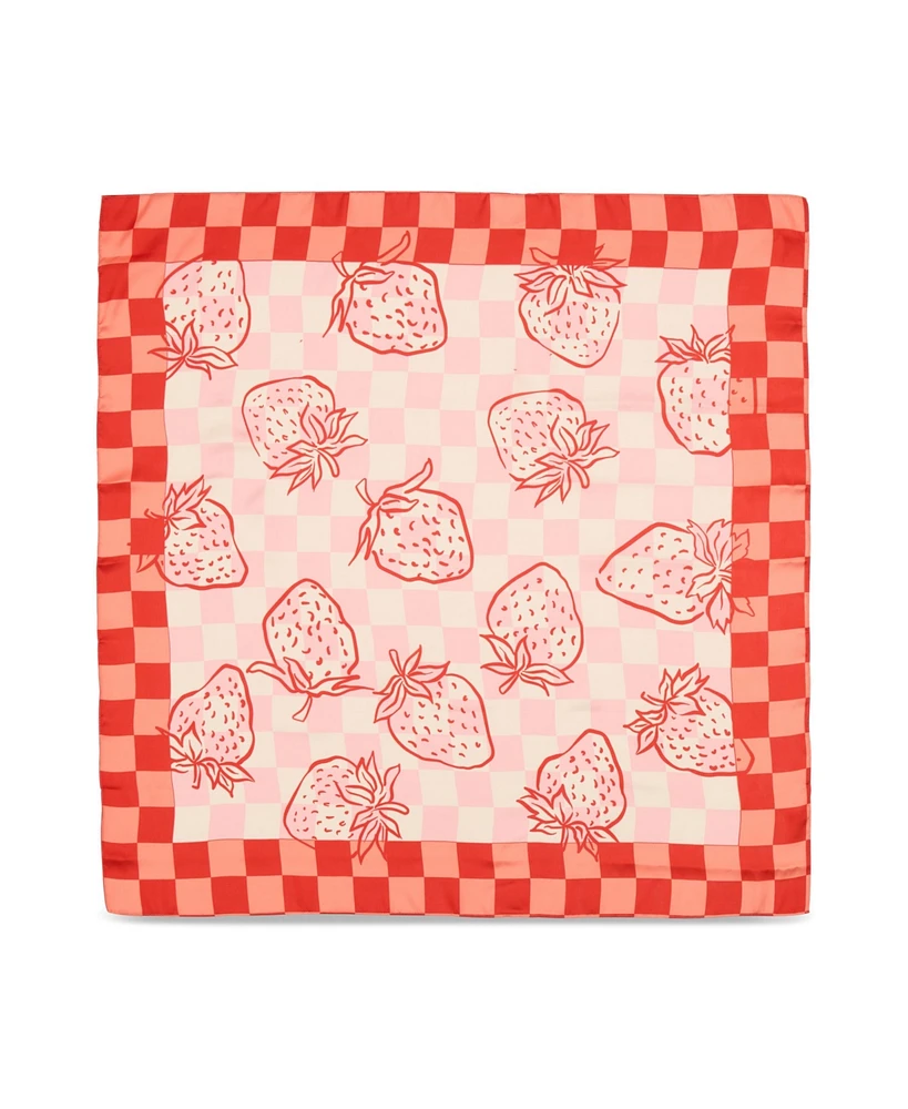 Steve Madden 2-Pc. Fruity Fun Satin Square Scarf Set