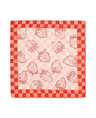 Steve Madden 2-Pc. Fruity Fun Satin Square Scarf Set