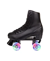 C7skates Vixen Quad Roller Skates (Black w Led