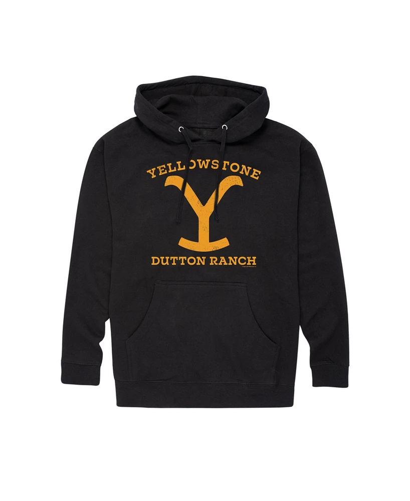 Airwaves Men's Yellowstone Dutton Ranch Pullover Hoodie