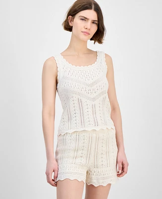 And Now This Women's Pointelle Sweater Tank Top, Exclusively at Macy's