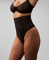 Calvin Klein Women's Secure Extra Firm Sculpt Thong Shaping Underwear QF8116
