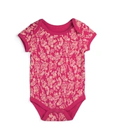 Mightly Baby Girls Fair Trade Organic Cotton Short-Sleeve Bodysuit