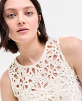 On 34th Women's Crochet Mini Dress, Exclusively at Macy's