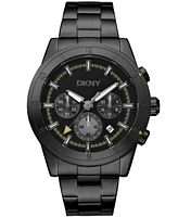 Dkny Men's Bryant Park Chronograph Stainless Steel Bracelet Watch