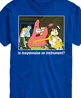 Airwaves Men's SpongeBob SquarePants Is Mayonnaise an Instrument Short Sleeve T-Shirt