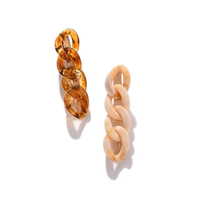 Sohi Women's Chainlink Hairpin Set
