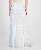 And Now This Women's Lace Eyelet Maxi Skirt, Exclusively at Macy's