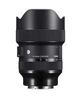 Sigma 14-24mm f/2.8 Dg Dn Art Lens for L Mount, Bundle with Mac Software Kit, RainCoat Rain Sleeve, Lens Wrap, Cleaning Kit, Flex Lens Shade, Lens Cap