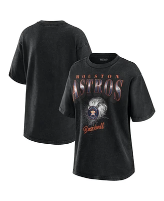 Wear By Erin Andrews Women's Charcoal Houston Astros Boyfriend T-Shirt