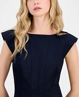 French Connection Women's Multi-Seam Scoop-Back Dress