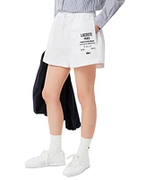 Lacoste Usa Women's Pull-On Logo Shorts