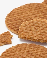 Dutch Waffle Company Classic Caramel Stroopwafel Cookies, Set of 4