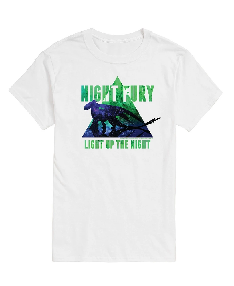 Airwaves Men's How to Train Your Dragon Night Fury Short Sleeve T-Shirt