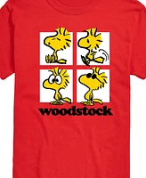 Airwaves Men's Peanuts Woodstock Short Sleeve T-Shirt