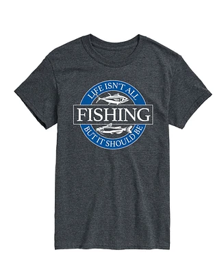 Airwaves Men's Life Isn't All Fishing Short Sleeve T-Shirt