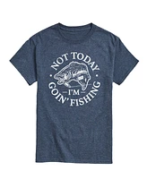 Airwaves Men's Not Today Going Fishing Short Sleeve T-Shirt