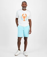 Club Room Men's Short-Sleeve Lobster Water Cotton Sweater T-Shirt, Exclusively at Macy's