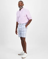 Club Room Men's Tonno Cotton Plaid Madras Shorts, Exclusively at Macy's