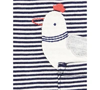 Carter's Baby Boys Cotton Striped 1-Piece Romper