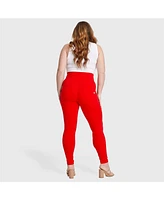 Freddy Women's Wr.up Curvy Zip High Waisted Pants