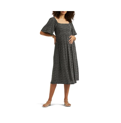 Ripe Maternity Maternity Ripe Emmy Shirred Dress
