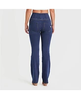 Freddy Women's Wr.up Denim Front Pocket Flare Jeans