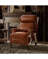 Traditional Richard Genuine Leather Manual Recliner