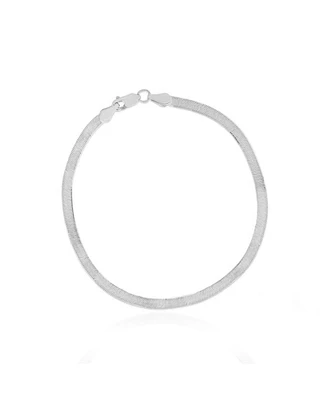 The Lovery Mini Herringbone Bracelet 14K Gold