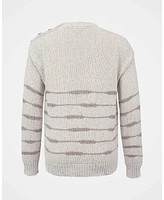 Celtic & Co. Women's Drop Stitch Breton Sweater
