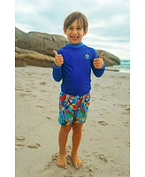 Roarsome Baby Boys Parrot Rash Guard Long Sleeve