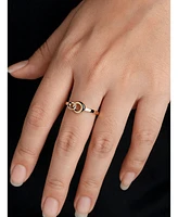 Devata Love Knot Ring in 14K Gold, Size 7, approx. 1.9 grams.