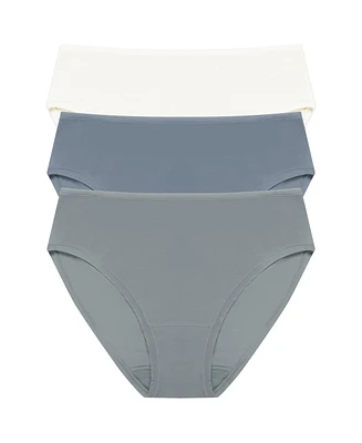 Natori Women's Bliss Bare Cotton Hipster 3 Pack