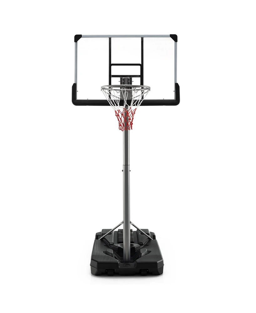 Basketball Hoop with Adjustable Height and Backboard