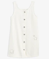 Little & Big Girls Patches Cotton Denim Skirtall, Exclusively at Macy's
