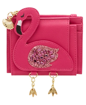 Betsey Johnson Hot As Flock Bifold Wallet