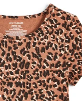 Epic Threads Little & Big Girls Animal-Print Skater Dress, Exclusively at Macy's