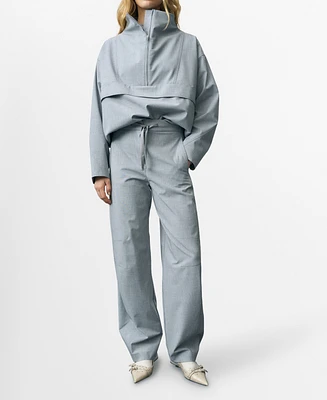 Mango Women's Drawstring Jogger Pants