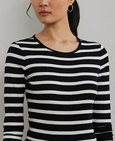 Lauren Ralph Long-Sleeve Stretch T-Shirt