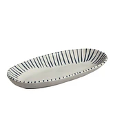 Porto Brasil Elemento Stoneware Large Deep Oval Platters, Set of 4