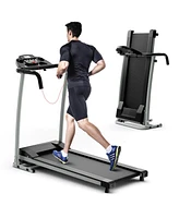 Folding Electric Treadmill with Led Display – Compact Design for Easy Storage and Fitness